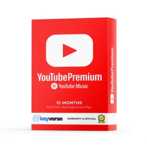YouTube Premium - 12 Months Subscription Key