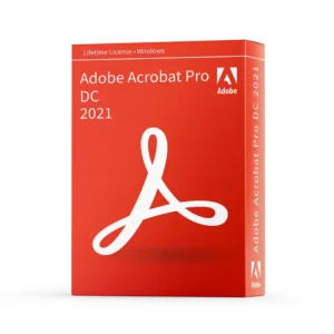Adobe Acrobat Pro 2021 – Activation Key (Lifetime License / 3 PCs)